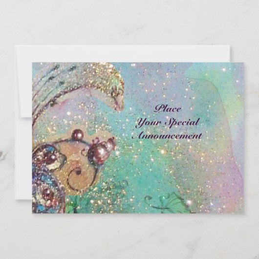 GROOTTE VAN VERLIES SCHADOWS FAIRIES EN BUTTERFLIE AANKONDIGING (Achterkant)