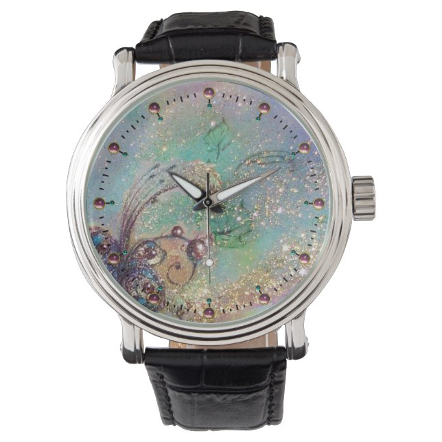 GROOTTE VAN VERLIES SCHADOWS, MAGISCHE BUTTERFLY P HORLOGE (Voorkant)