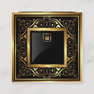 Grootte: Vierkant, 2,5 "x 2,5" Als het gaat om uw  Vierkante Visitekaartje