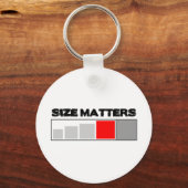 Grootteklasse - Geocaching Stuff Sleutelhanger (Voorkant)