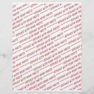 Groottespecifiek 8x10-fotosjabloon flyer