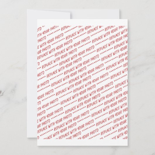 Groottespecifiek 8x10-fotosjabloon kaart (Voorkant)