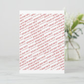 Groottespecifiek 8x10-fotosjabloon kaart (Staand voorkant)