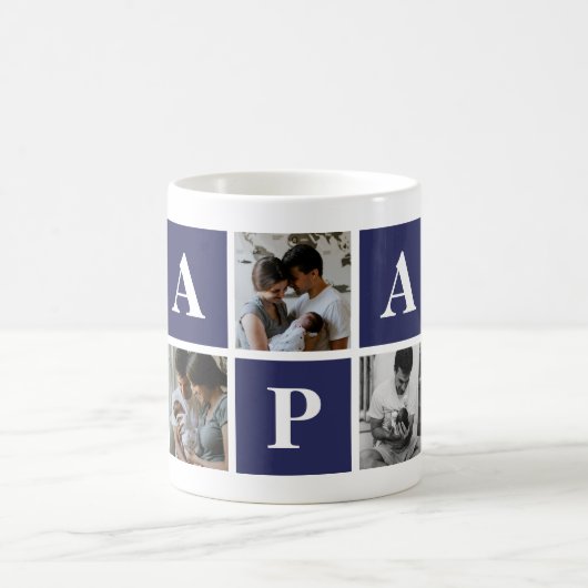 Grootvader 5 Foto Collage Papa Mok (Center)