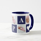 Grootvader 5 Foto Collage Papa Mok (Voorkant rechts)