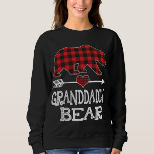 Grootvader Beer Kerstmis Pajama Red Pset Buffalo Trui