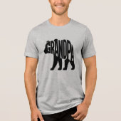 Grootvader Beer Tri-Blend Shirt (Voorkant)