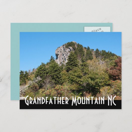 Grootvader Berg NC Briefkaart (Voorkant / Achterkant)