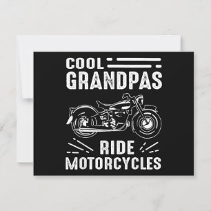 Grootvader BikerGrootvader Biker Feestdagenkaart