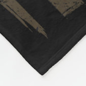 Grootvader camouflage Amerikaanse vlag vaders echt Fleece Deken (Hoek)