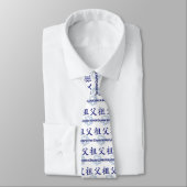 Grootvader (Chinese Stropdas) Stropdas (Gebonden)