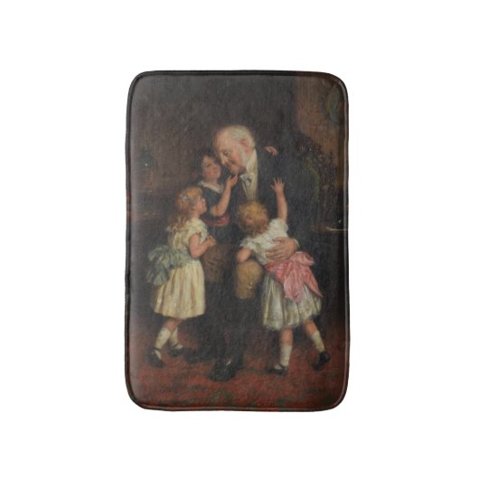 Grootvader (door Joseph Clark) Badmat (Voorkant Verticaal)