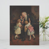 Grootvader (door Joseph Clark) Kaart (Staand voorkant)