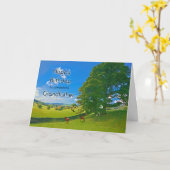 Grootvader, een pastorale landschapskaart kaart (Gele Bloem)