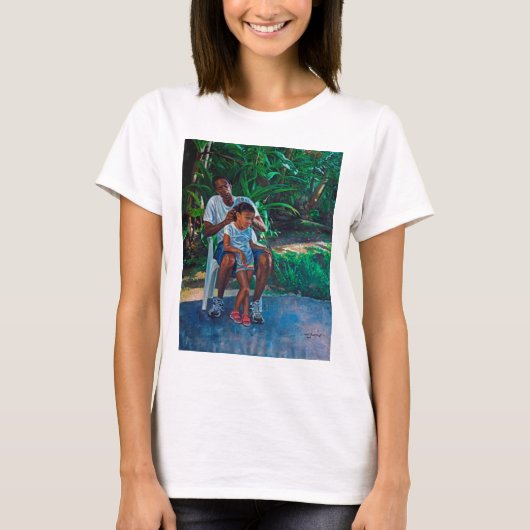Grootvader en kind 2010 t-shirt (Voorkant)