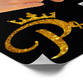 Grootvader en kleindochter poster (Hoek)