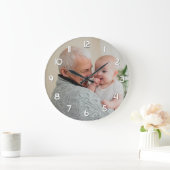 Grootvader en kleinzoon Familie Foto Grote Klok (Huis)