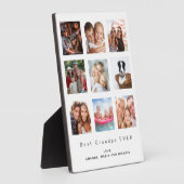 Grootvader foto foto familie collage wit fotoplaat (Zijkant)