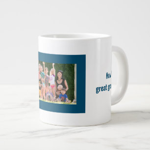 Grootvader foto grote koffiekop
