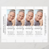 Grootvader Foto Memorial Bladwijzer (Voorkant)