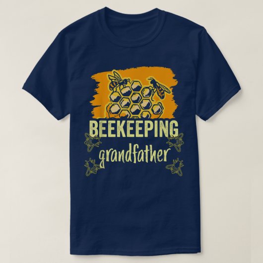 Grootvader Gezegden bijenimker Hobb T-shirt (Design voorkant)