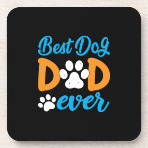 Grootvader Gift Beste hond-pap ooit Bier Onderzetter