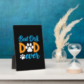 Grootvader Gift | Beste hond-pap ooit Fotoplaat (Zijkant)