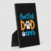 Grootvader Gift | Beste hond-pap ooit Fotoplaat (Zijkant)