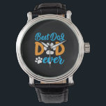 Grootvader Gift | Beste hond-pap ooit Horloge<br><div class="desc">Grootvader Gift | Beste hond-pap ooit</div>