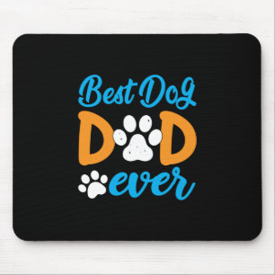 Grootvader Gift Beste hond-pap ooit Muismat