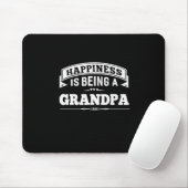 Grootvader Gift | Geluk is een opa Muismat (Met muis)