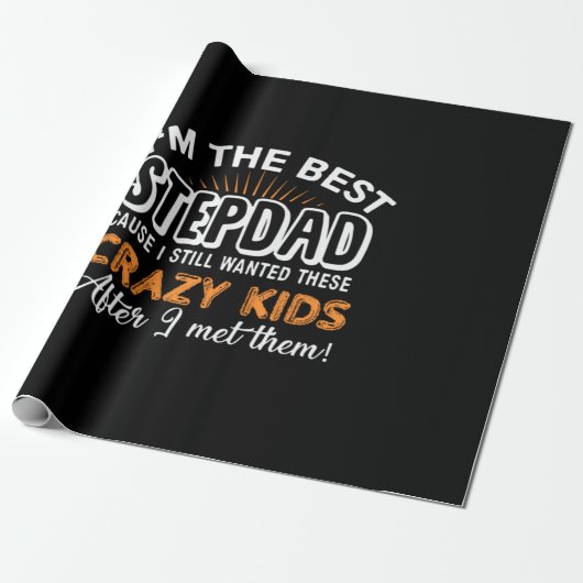 Grootvader Gift | Ik ben de beste stap Cadeaupapier (Uitgerold)