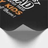 Grootvader Gift | Ik ben de beste stap Cadeaupapier (Hoek)