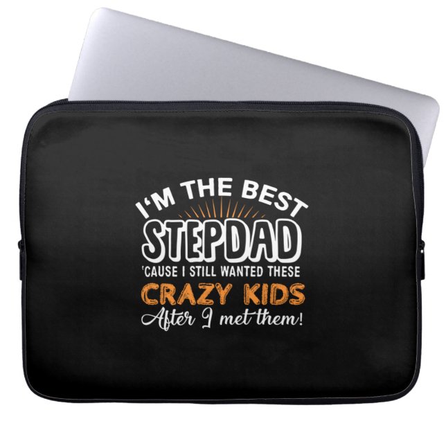 Grootvader Gift | Ik ben de beste stap Laptop Sleeve (Voorkant)