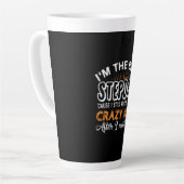 Grootvader Gift | Ik ben de beste stap Latte Mok (Linkerhoek)