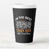 Grootvader Gift | Ik ben de beste stap Latte Mok (Voorkant)