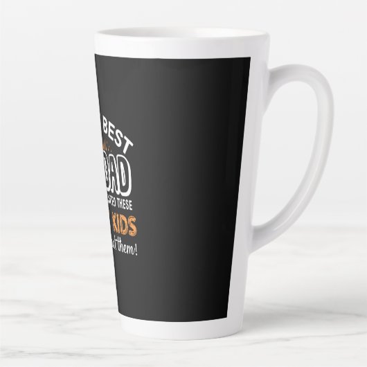 Grootvader Gift | Ik ben de beste stap Latte Mok (Rechts)