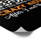 Grootvader Gift | Ik ben de beste stap Poster (Hoek)