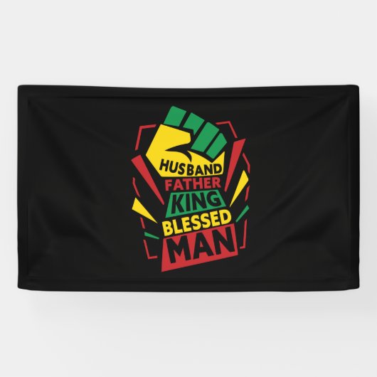 Grootvader Gift | Kaapverdische vader en koning Spandoek (Horizontaal)