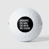 Grootvader/grootvader Gift Golfballen (Voorkant)