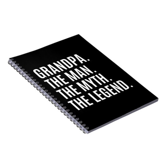 Grootvader/grootvader Gift Notitieboek (Rechterzijde)