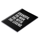 Grootvader/grootvader Gift Notitieboek (Linkerzijde)