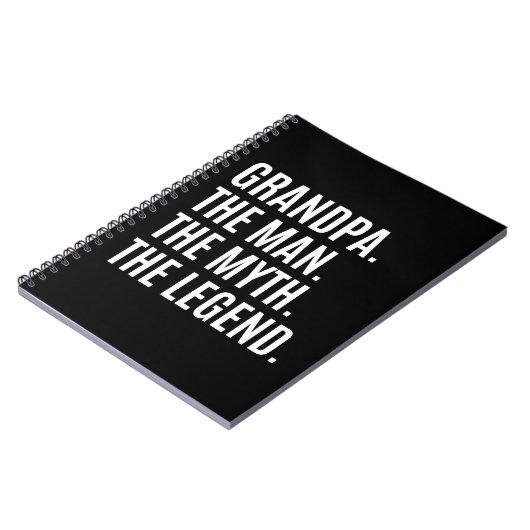 Grootvader/grootvader Gift Notitieboek (Linkerzijde)