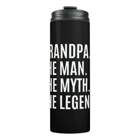 Grootvader/grootvader Gift Thermosbeker (Voorkant)