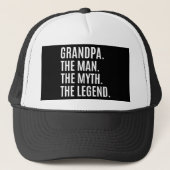Grootvader/grootvader Gift Trucker Pet (Voorkant)