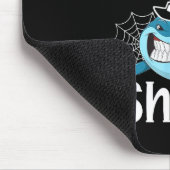 Grootvader Haifisch Grappige Halloween Opa Aankond Muismat (Hoek)