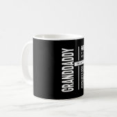 Grootvader het Man de slechte invloed die vader kr Koffiemok (Voorkant links)