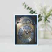 Grootvader Klock Face Briefkaart (Staand voorkant)