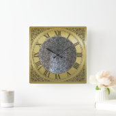 Grootvader Klock Face Vierkante Klok (Huis)