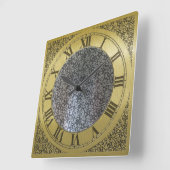 Grootvader Klock Face Vierkante Klok (Hoek)